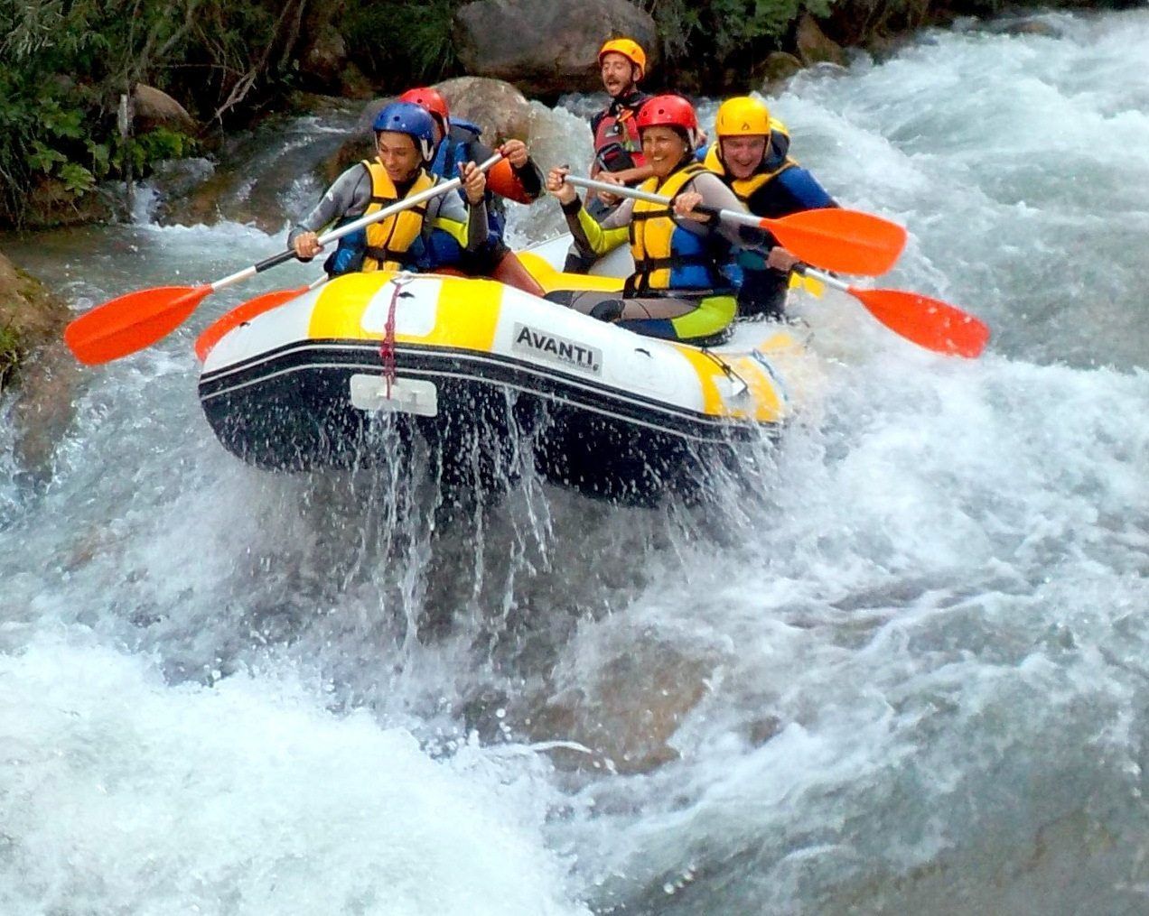 rafting